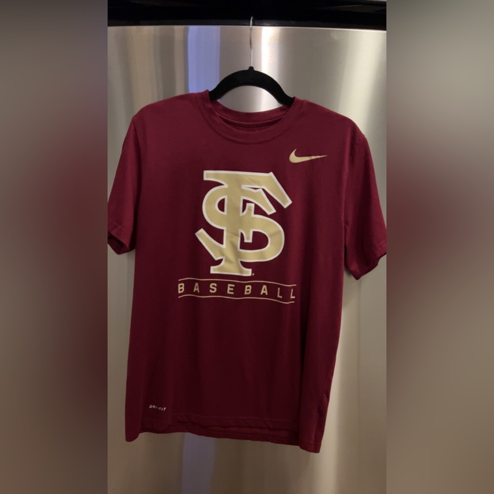 Men’s medium Nike Florida State Baseball Shirt Excellent Condition